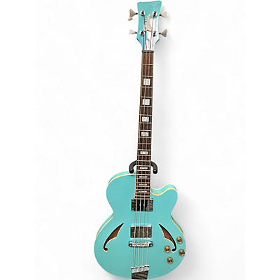 Used Italia TORINO Seafoam Green Electric Bass Guitar