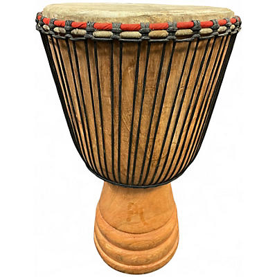Used Ivory Coast 14in Rope Tuned Djembe