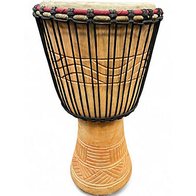 Used Ivory Coast 7in Rope Tuned Djembe