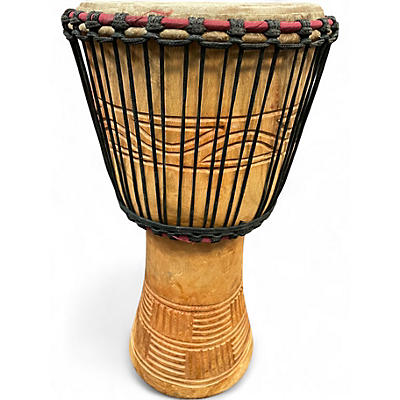 Used Ivory Coast 8in Rope Tuned Djembe