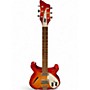 Used Ivy FIREGLO 2 Tone Sunburst Hollow Body Electric Guitar 2 Tone Sunburst