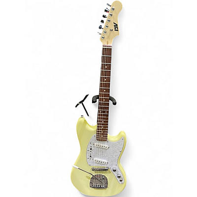 Used Ivy IMF 200vw VINTAGE WHITE Solid Body Electric Guitar