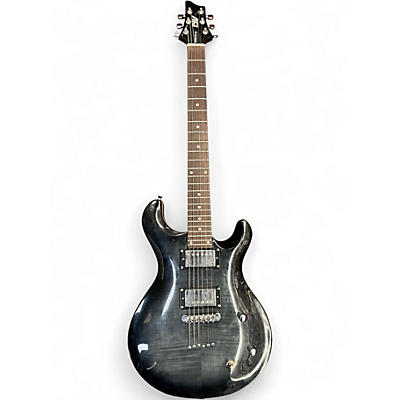 Used Ivy IP350 Trans Black Solid Body Electric Guitar