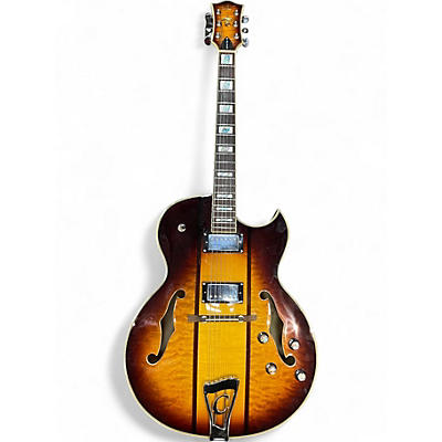 Used Iyv Guitar 2 Color Sunburst Acoustic Electric Guitar