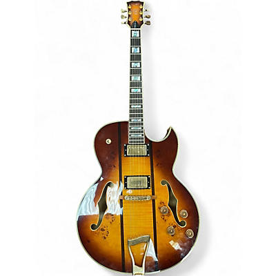 Used Iyv IJZ-500 2 Color Sunburst Hollow Body Electric Guitar