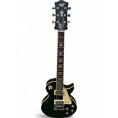 Used Iyv ILS300 GREEN Solid Body Electric Guitar