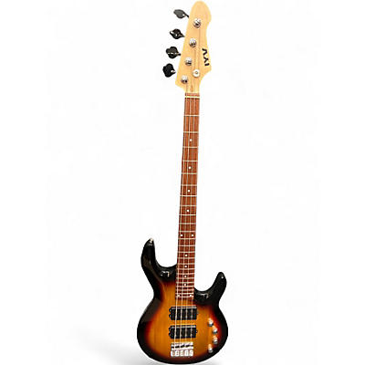 Used Iyv IMM-300SB 3 Tone Sunburst Electric Bass Guitar