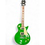 Used Iyv LES PAUL Trans Green Solid Body Electric Guitar Trans Green
