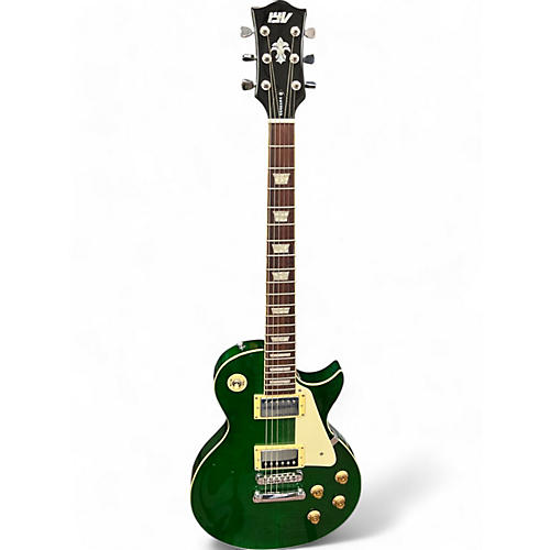 Iyv Used Iyv LP Green Solid Body Electric Guitar Green