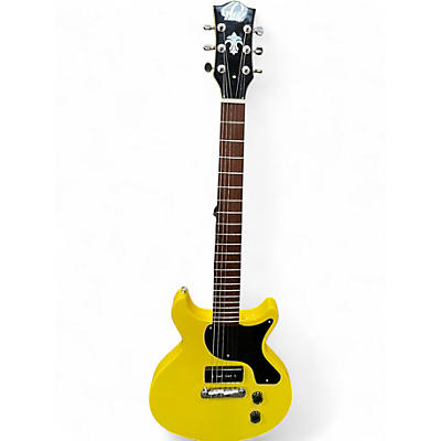 Used Iyv LP JR STYLE TV Yellow Solid Body Electric Guitar