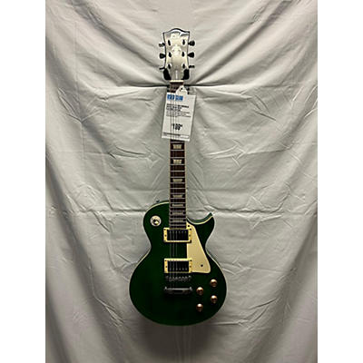 Used Iyv Lp-300 Emerald Green Solid Body Electric Guitar