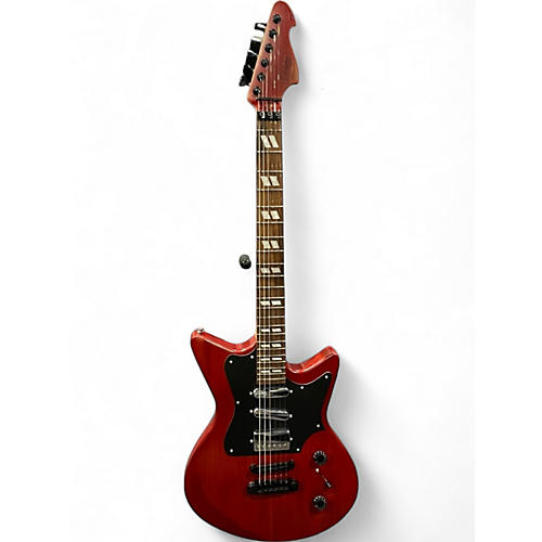 Used J Perez Atlas Red Solid Body Electric Guitar Red