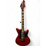Used J Perez Atlas Red Solid Body Electric Guitar Red