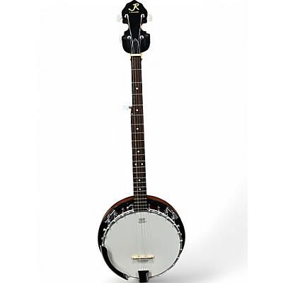 Used J. Reynolds 5 STRING Burgundy Banjo