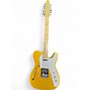 Used J. Robert 12 STRING T-STYLE YELLOW SPARKLE Hollow Body Electric Guitar YELLOW SPARKLE