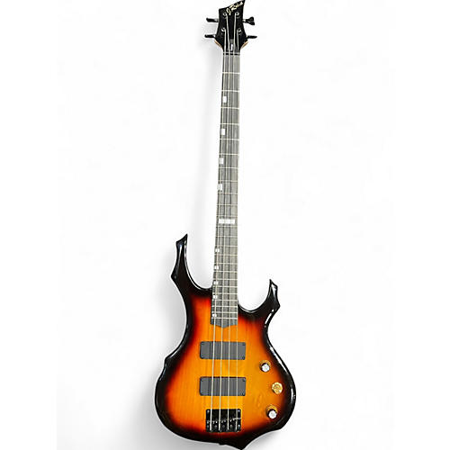 Used J. Robert CUSTOM BASS Sunburst Electric Bass Guitar Sunburst
