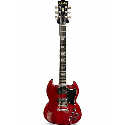 Used J. Robert SG STTYLE Red Solid Body Electric Guitar