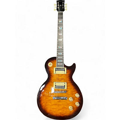 Used J. Robert SINGLE CUT SUNBURST Solid Body Electric Guitar