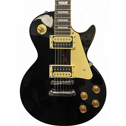 Used J. Robert Single Cut Black Solid Body Electric Guitar Black