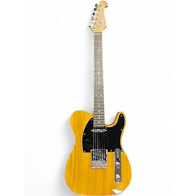 Used J. Robert T STYLE Natural Solid Body Electric Guitar