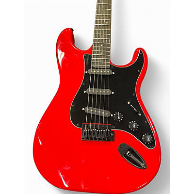 Used J. Robert double cut red Solid Body Electric Guitar