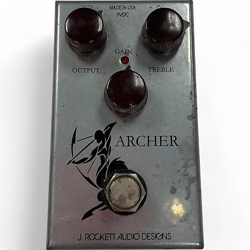 Used J.Rockett Audio Designs Archer Boost Overdrive Effect Pedal