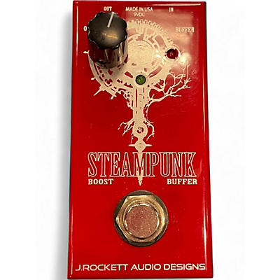 Used J.Rockett Audio Designs STEAMPUNK BOOST/BUFFER Effect Pedal