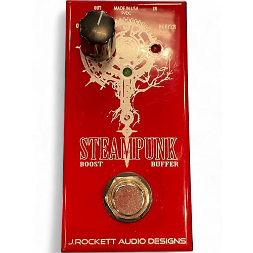 Used J.Rockett Audio Designs STEAMPUNK BOOST/BUFFER Effect Pedal