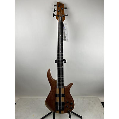Used J.k. Lado Studio 605 WOOD STAIN Electric Bass Guitar
