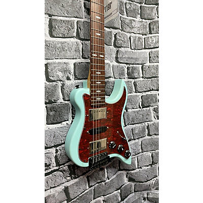 Used JAM AXE MINI TRAVELER Sonic Blue Electric Guitar
