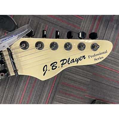 JB Player Used JB Player PROFESSIONAL White Solid Body Electric Guitar