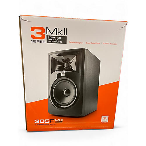 Used JBL 305P MKII Powered Monitor