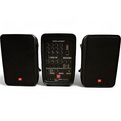 Used JBL EON 208P Sound Package