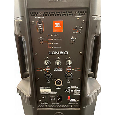 JBL Used JBL EON610 Powered Speaker