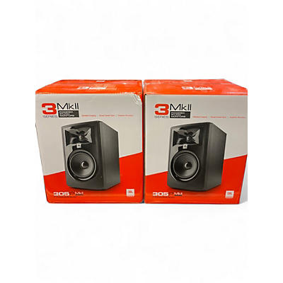 Used JBL LSR305 Pair Powered Monitor