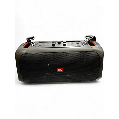 Used JBL PARTYBOX ON THE GO Powered Speaker