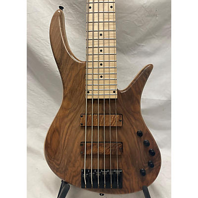 JCR Used JCR Eclipse 6 Walnut Electric Bass Guitar