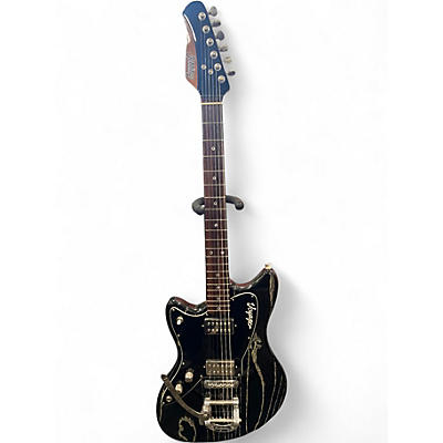 Used JENNINGS voyager Black Solid Body Electric Guitar