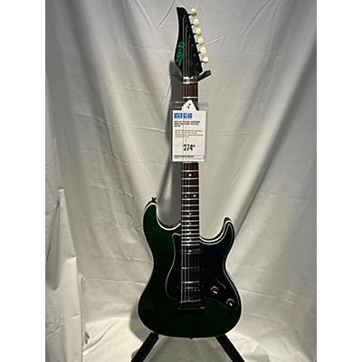 Jet Guitars Used JET GUITARS JS450TGRR Green Solid Body Electric Guitar