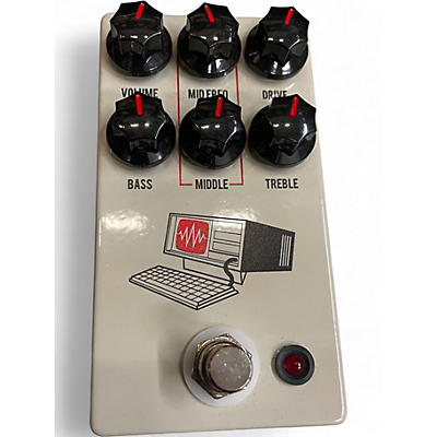 Used JHS HARD DRIVE WHITE Effect Pedal