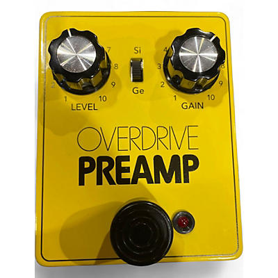Used JHS OVERDRIVE PREAMP Effect Pedal