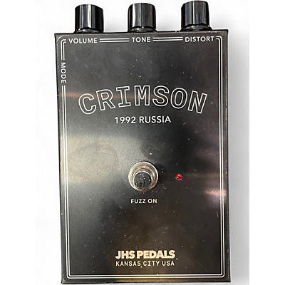 Used JHS Pedals CRIMSON 1992 RUSSIA Effect Pedal Package