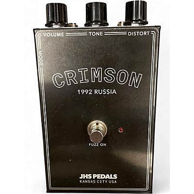 Used JHS Pedals CRIMSON 1992 RUSSIA FUZZ Effect Pedal