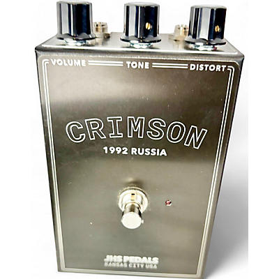 Used JHS Pedals Crimson 1992 Russia Effect Pedal