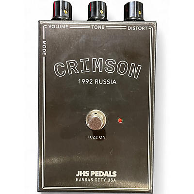 Used JHS Pedals Crimson 1992 Russia Effect Pedal
