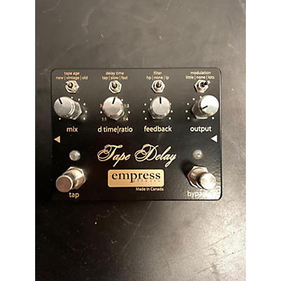 JHS Pedals Used JHS Pedals Emperor Analog Chorus Vibrato With Tap Tempo Effect Pedal