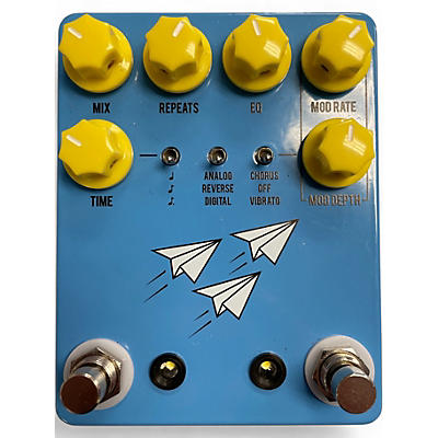 Used JHS Pedals FLIGHT DELAY BLUE Effect Pedal