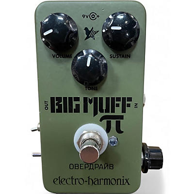 Used JHS Pedals JHS GREEN RUSSIAN BIG MUFF REISSUE  WITH MOSCOW MOD Effect Pedal