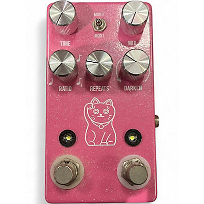 Used JHS Pedals LUCKY CAT DELAY Effect Pedal