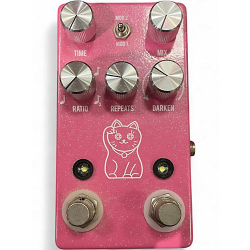 Used JHS Pedals LUCKY CAT DELAY Effect Pedal
